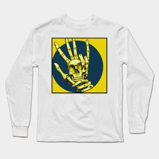 Skull Hand Long Sleeve T-Shirt